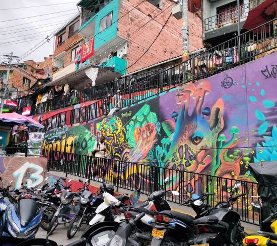 Comuna 13 i Medellin