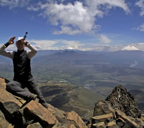 Iliniza bjergbestigning 5.126 meter