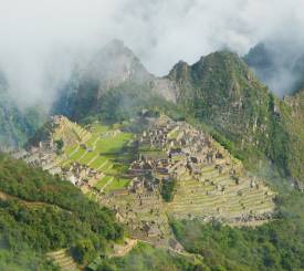 Machu Picchu og tog til Cusco