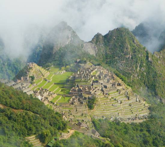Machu Picchu og tog til Cuzco