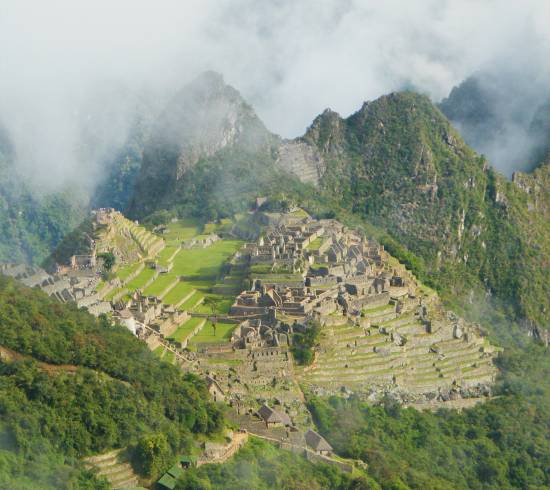 Machu Picchu og tog til Cusco