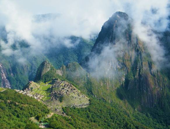 Machu Picchu og til Ollantaytambo