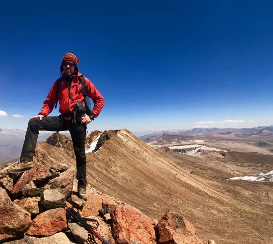 Nevado Mismi vulkan, 5.605 meter
