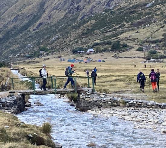 Salkantay udsigt og Tomacaya Inkasti