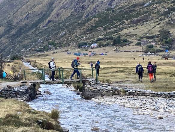 Salkantay udsigt og Tomacaya Inkasti
