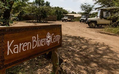 Karen Blixen Camp i Kenya