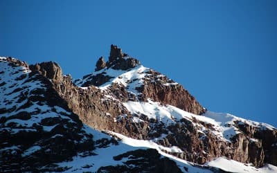 Udsigt til Mount Kenya
