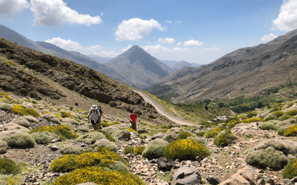 Tag med på trek i Atlasbjergene i Marokko