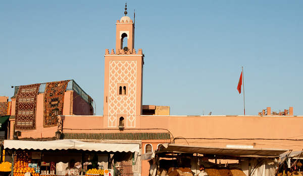 Koutobia Moskeen er blandt de smukkeste i Marokko
