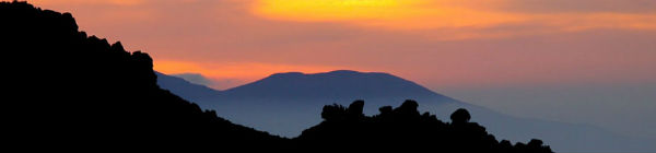 Toubkal med solnedgang