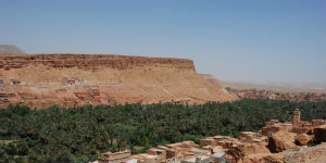 Udsigten i Marokko er ofte meget smuk