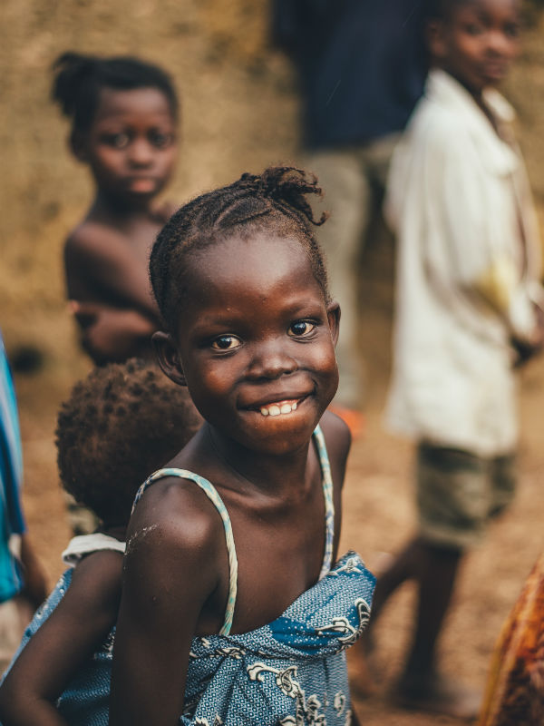 børn i Tanzania