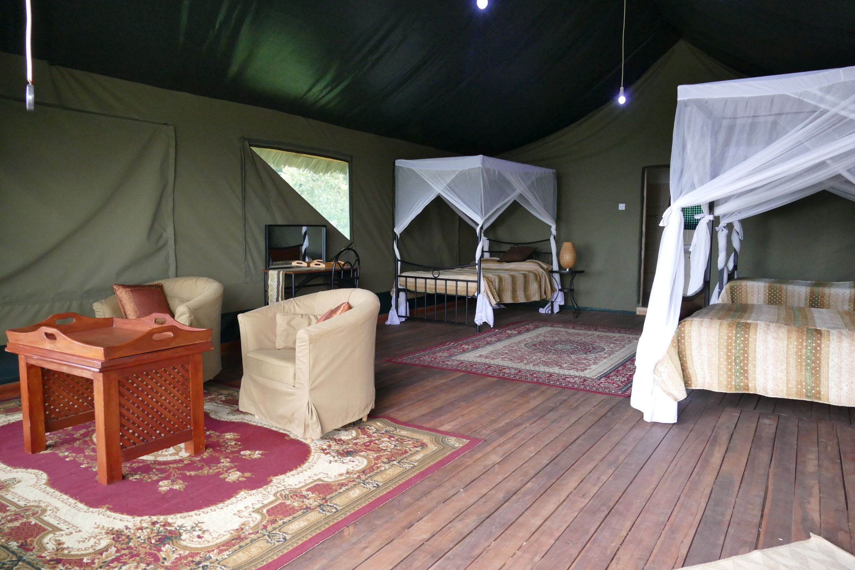 Hoteller, lodges og safaricamps  