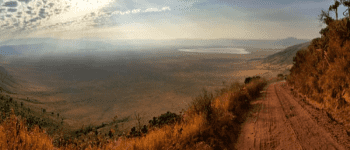 Udsigt til Ngorongoro krateret