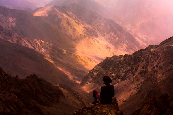 Tag på trekking i Afrika