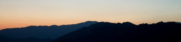 Smuk udsigt over Paro-dalen