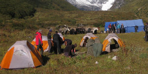 Tag på trekking i Bhutan