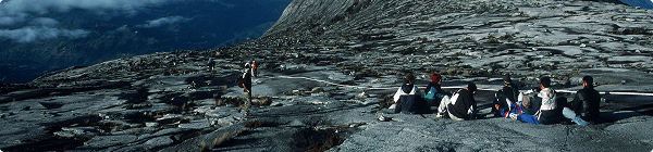 Kipling trek på Mount Kinabalu