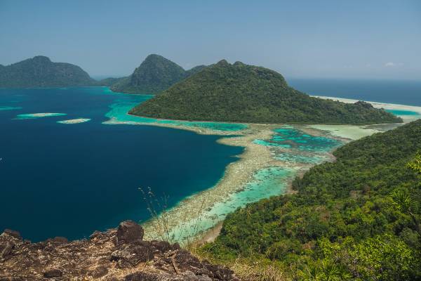 Tag på badeferie i Borneo