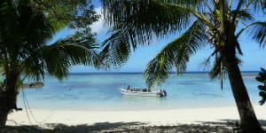 Andaman strand i Indien