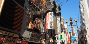 Madmarked i Dotonbori i Osaka