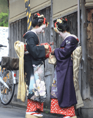 geisha kvinder i japan