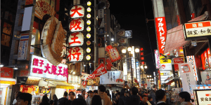 Madmarked i Dotonbori i Osaka