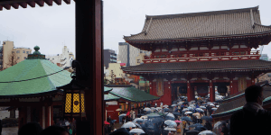 Senso-ji templet i Tokyo