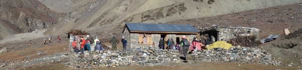 Tehuse nær Evereest Base Camp