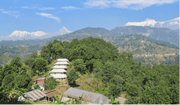 Cowboybyen Tal på Annapurna trekket