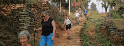 Cowboybyen Tal på Annapurna trekket