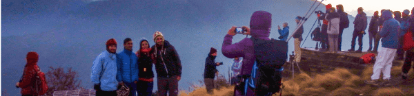 Udsigt fra Poon Hill ved Annapurna