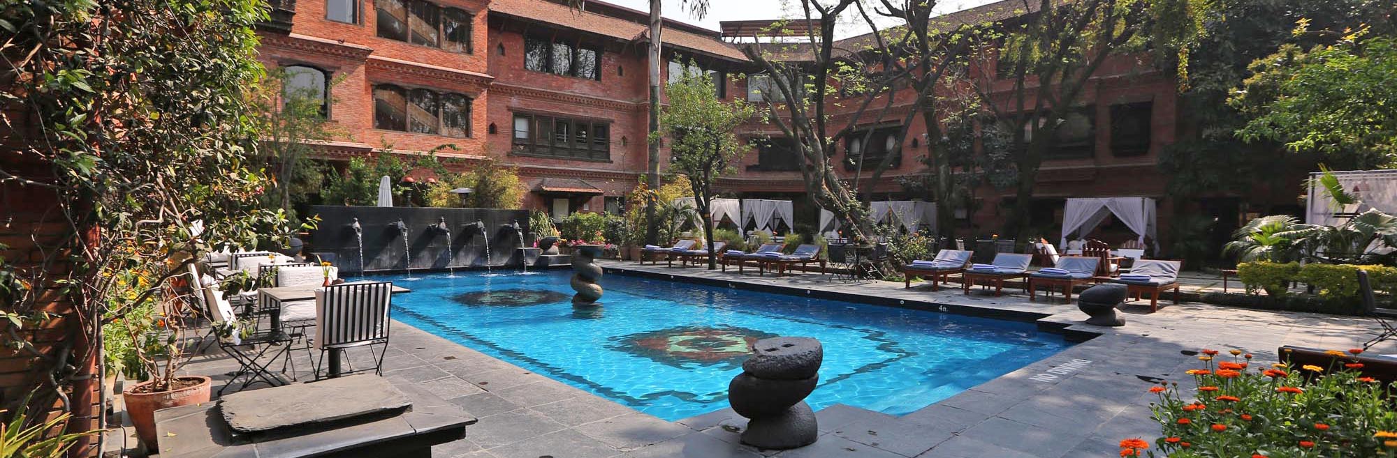 Hoteller, camps og tempelhuse 