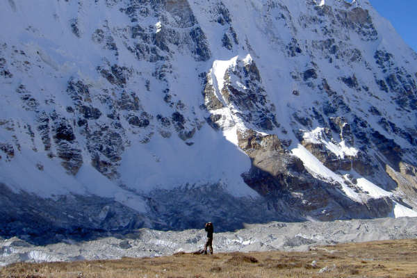 Flot udsigt på trekking rute i Nepal