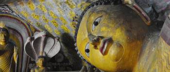 Grottetemplet i Sri Lanka