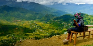 Naturen i Vietnam er meget smuk