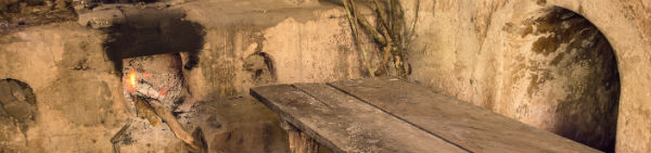 Køkken i Cu Ch tunnelen