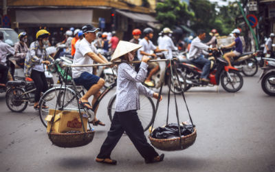 Rejser til Hanoi i Vietnam