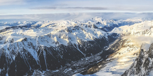 Chamonix Valley nær Mont Blanc byder på fantastisk natur