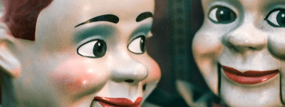 Hånddukker, som bruges ved Opera dei Pupi på Sicilien