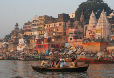 Varanasi i Indien