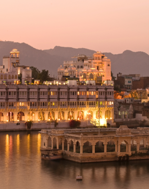 Indisk udsmykning på bygning