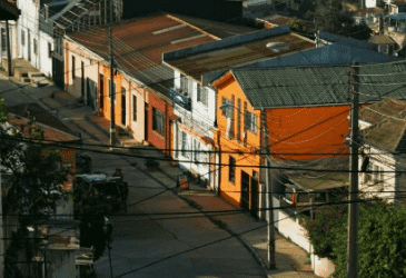 Rejs til Valparaiso i Chile