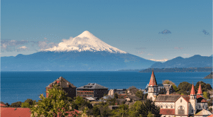 Vulkansk aktivitet er en del af klimaet i Chile