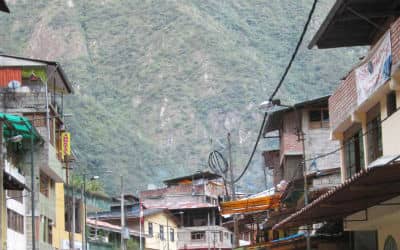 Aguas Calientes ved Machu Picchu i Peru