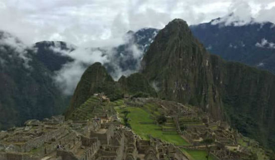 Machu Picchu i Peru