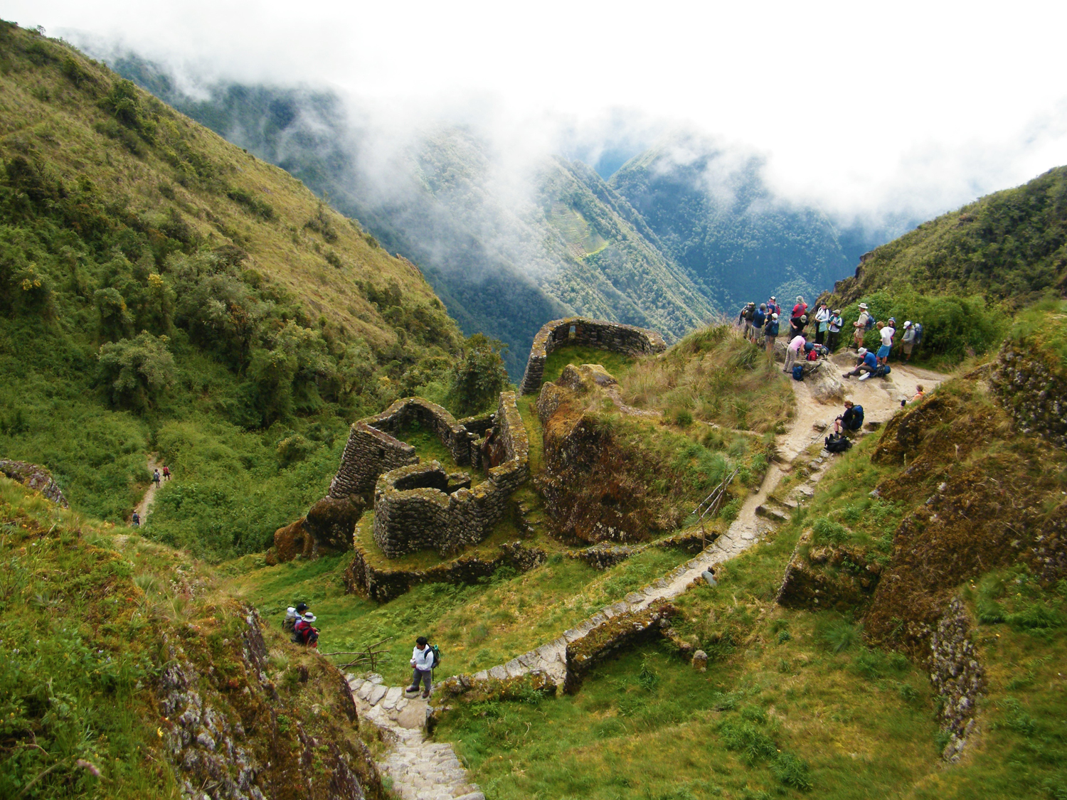 Trekking på Inkastien i Peru