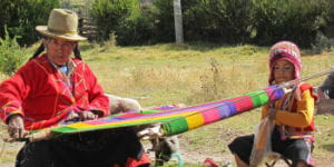 Klimaet er køligt i den hellige dal i Peru